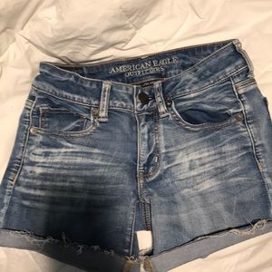 American eagle jean shorts